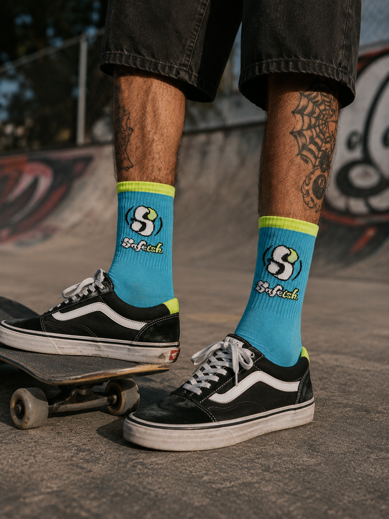 Safeish Graffiti Socks