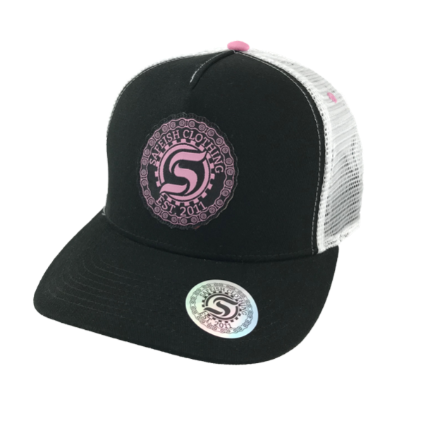 Safeish Hat - Pink Chained Up