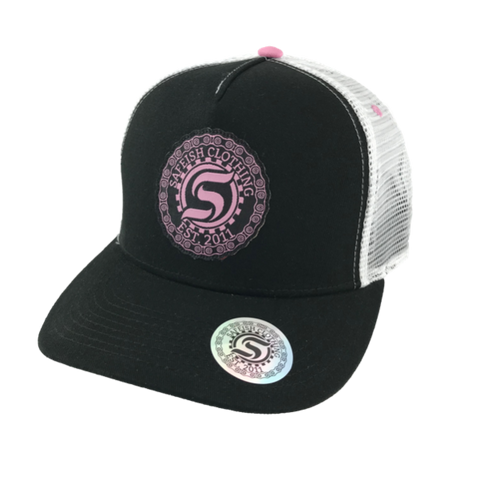 Safeish Hat - Pink Chained Up