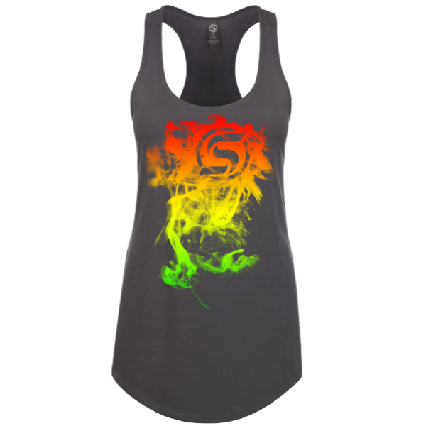 Rasta Smoke, Ladies Racerback Tank